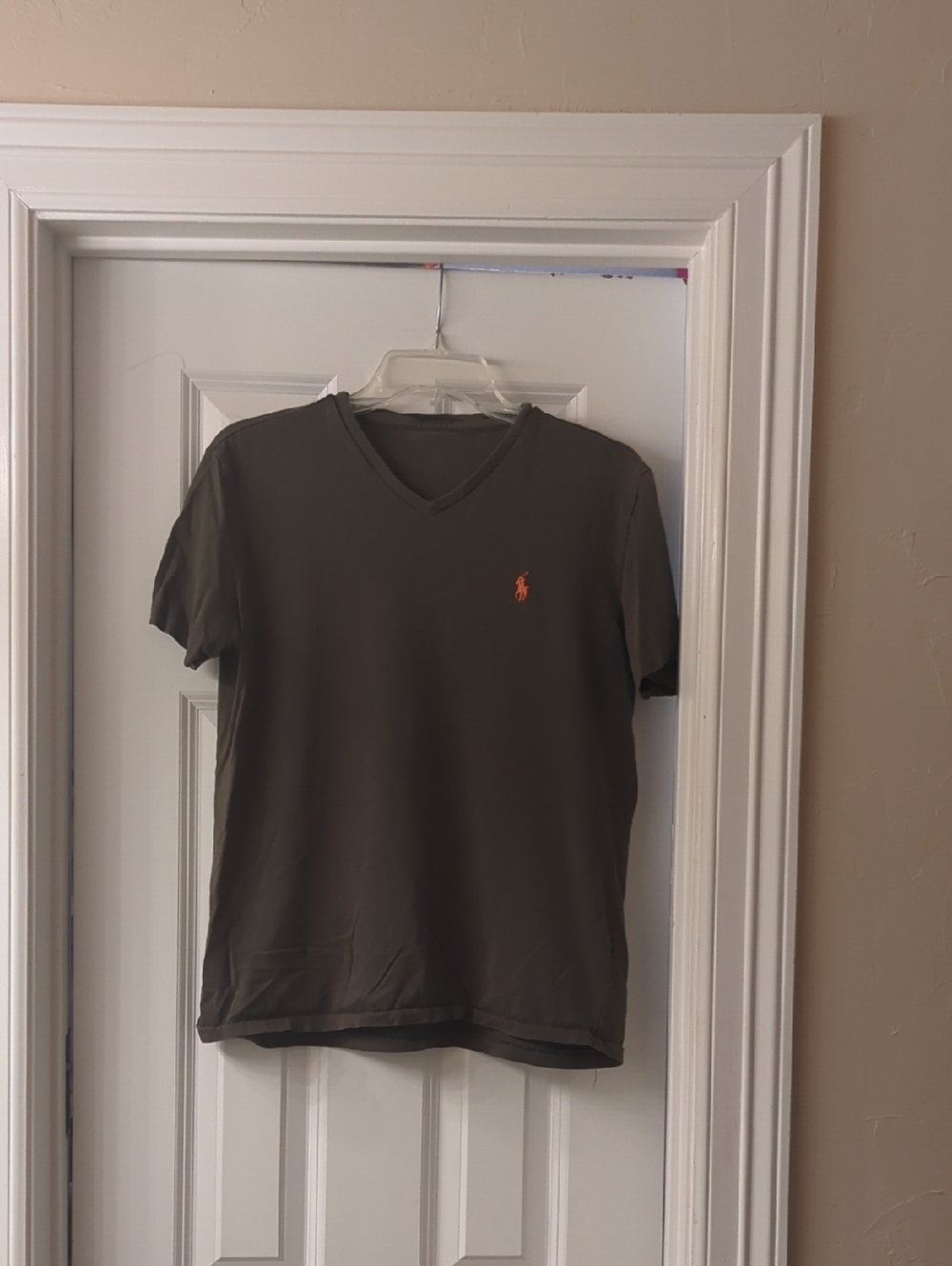 Bundle any 5 $5 items for $10 - Ralph Lauren Olive V-Neck Tee